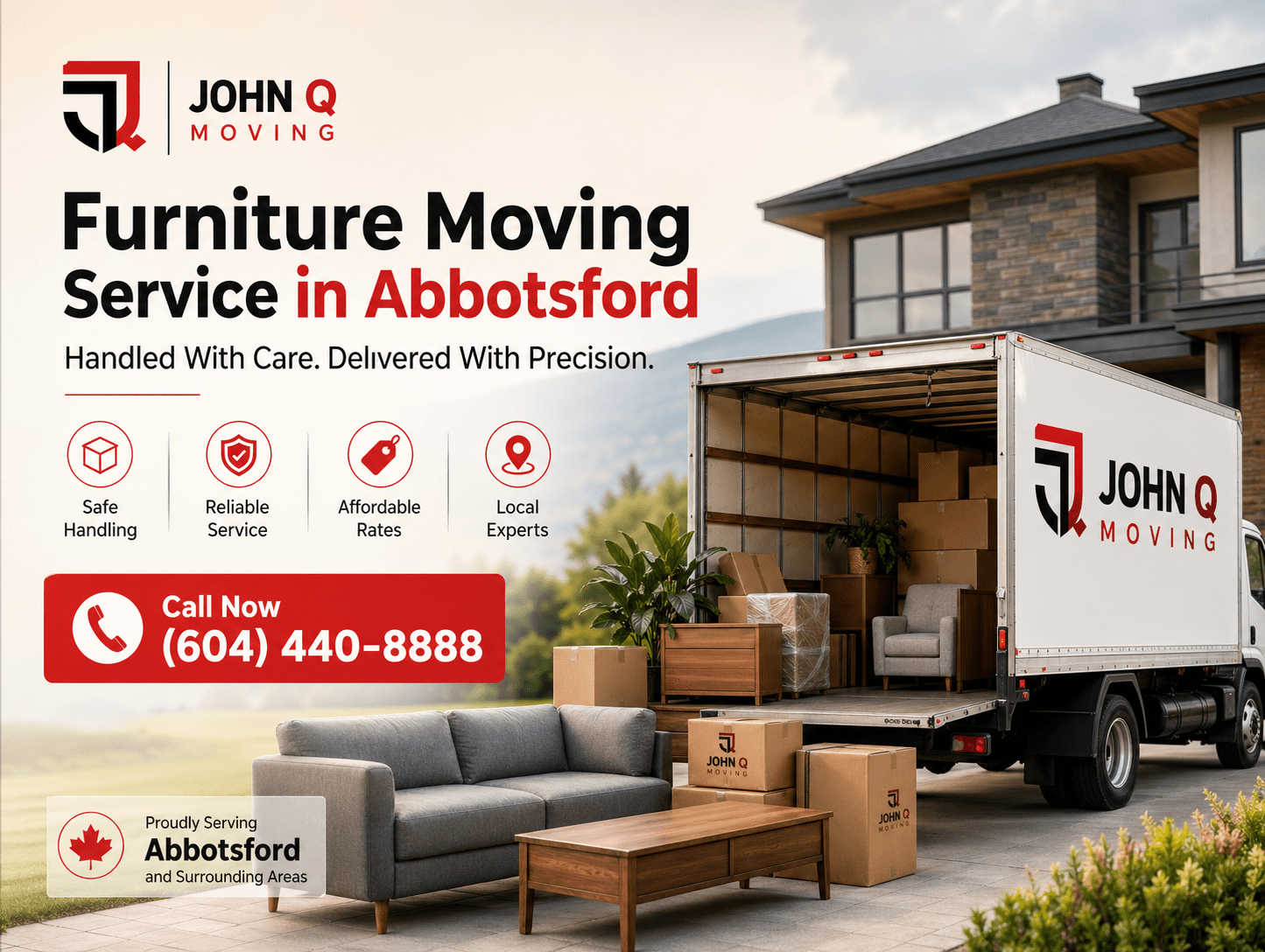 Furniture Moving Service in Abbotsford