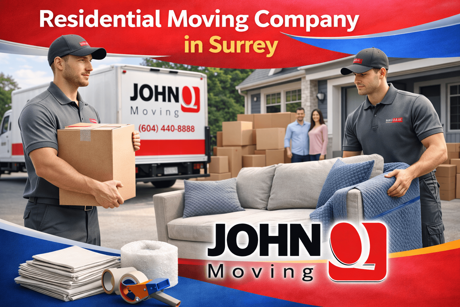 Residential Moving Company in Surrey