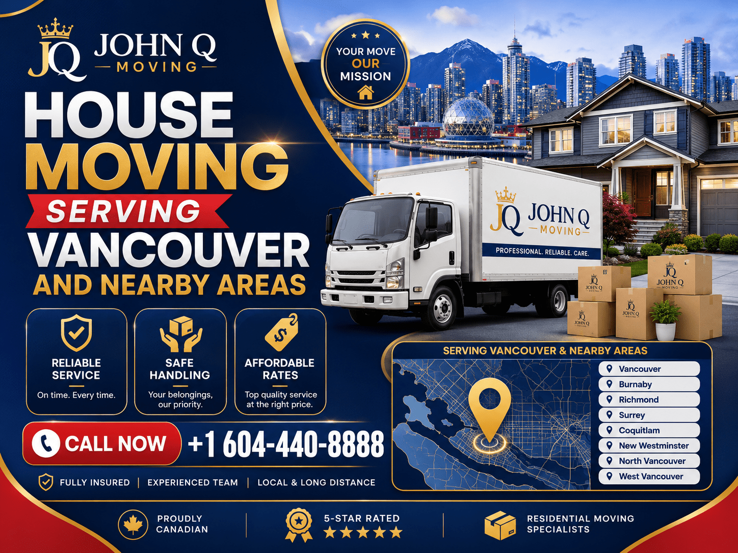 House Moving Serving Vancouver And Nearby Areas