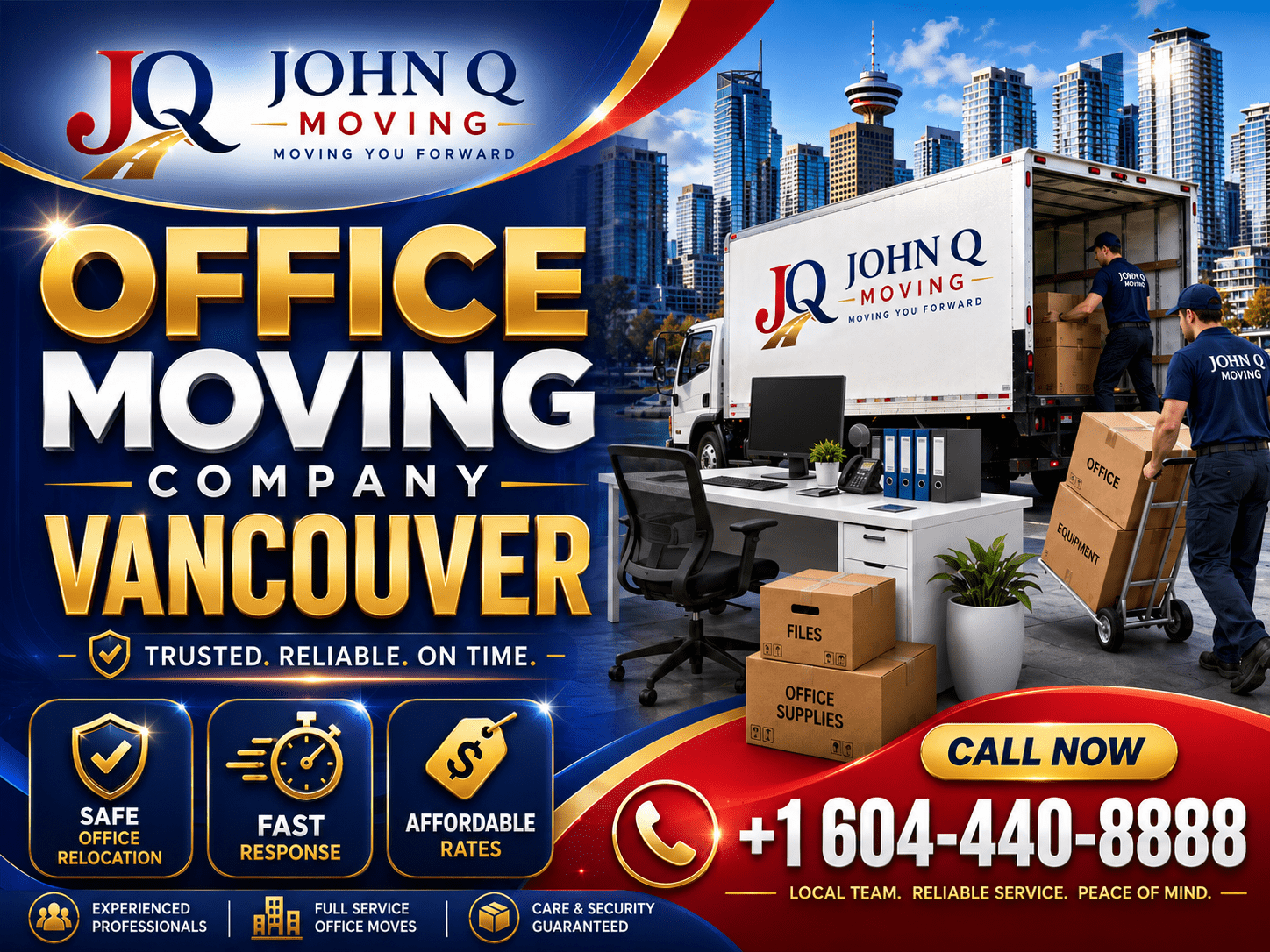 Office Moving Company Vancouver