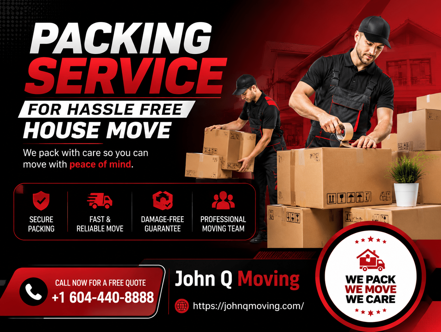 Packing Service for Hassle Free House Move
