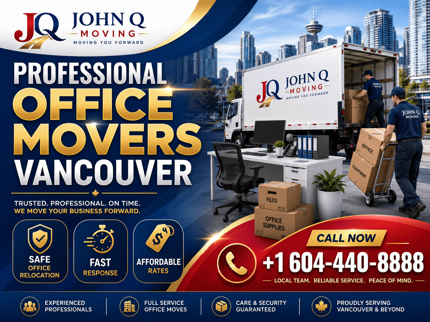 Professional Office Movers Vancouver