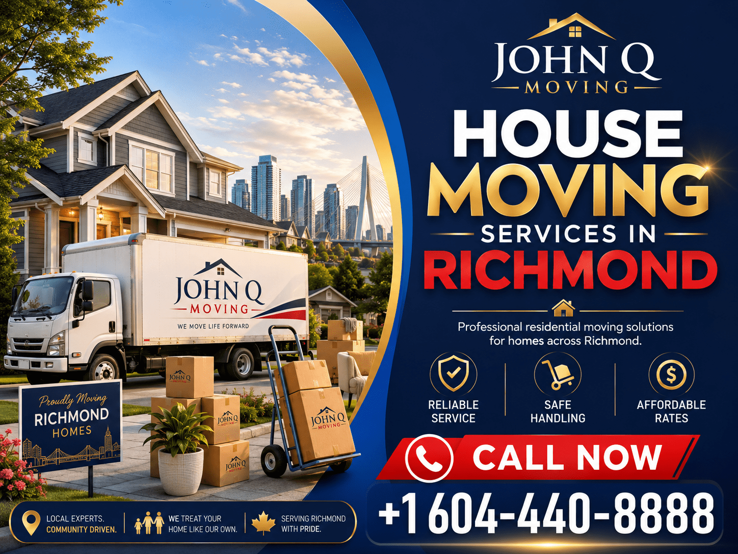 Reliable House Moving Services in Richmond