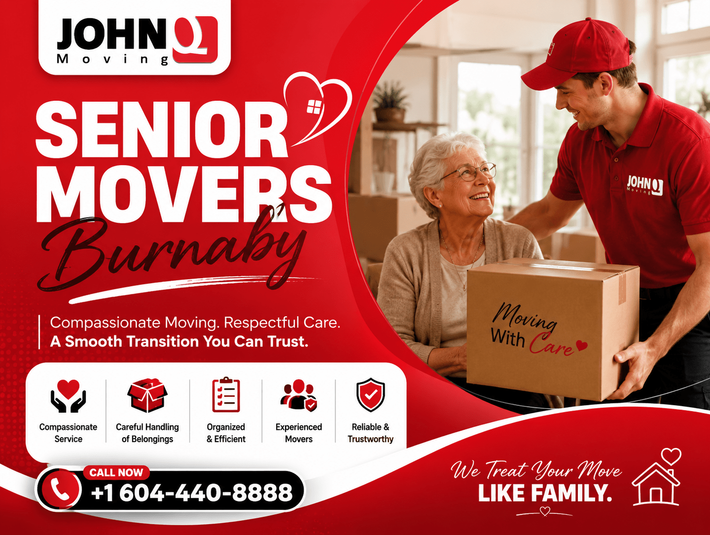 Senior Movers Burnaby John Q Moving