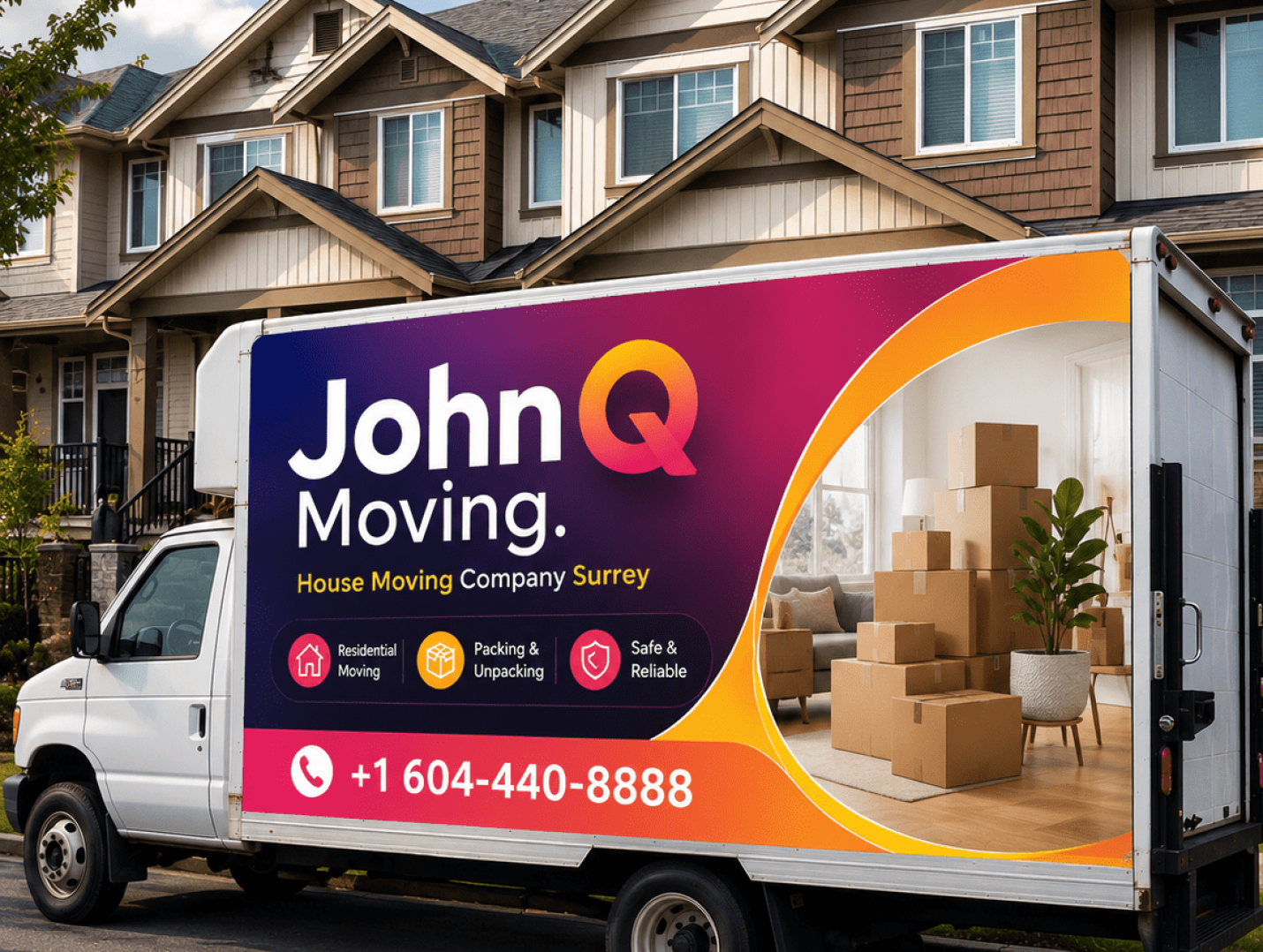Trusted House moving company surrey John Q Moving