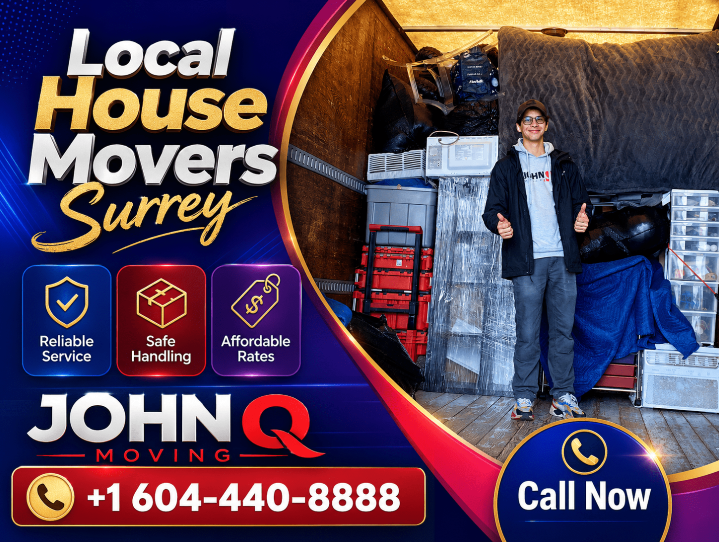 local house movers surrey john q moving